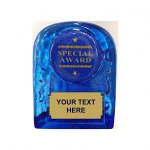 Blue 4 Inch Acrylic Plaque