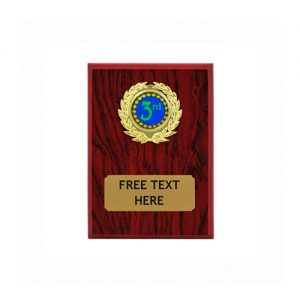 Laminated Wooden Plaque 5 inch (12cm)