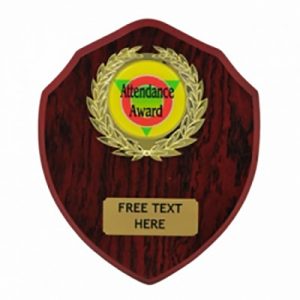 Top Quality Laminated 7 inch (17cm) Wooden Shield