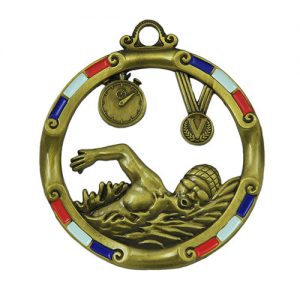 swimming-unisex-medal-63mm-gold